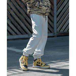 1950s 20.5 oz L Terry Cloth Reverse Weave Sweatpants Gray Bronson USA SHIP